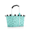 Obrazek Reisenthel Carrybag XS Kids Koty i psy miętowy 5 L