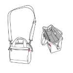 Obrazek Reisenthel Allrounder Cross Black 4 L