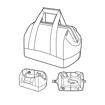 Obrazek Reisenthel Allrounder L Twist Silver 30 L