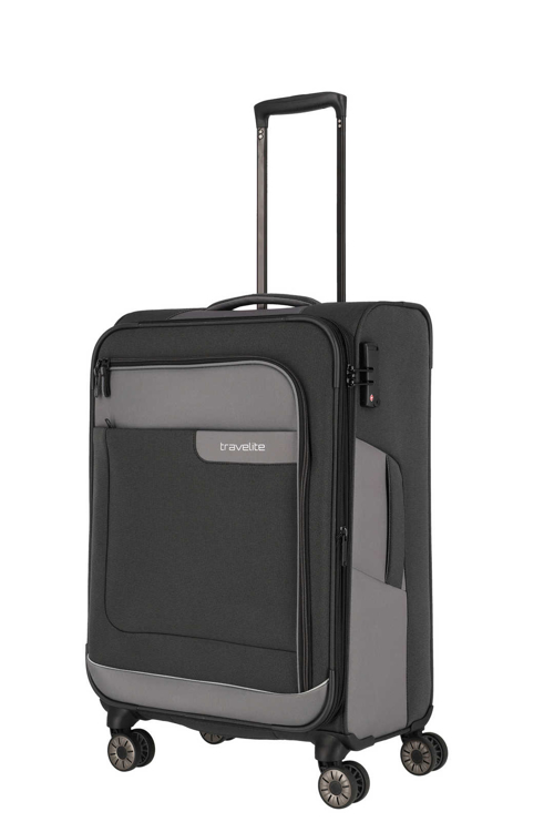 Obrazek Travelite Viia 4w M Anthracite 70/80 L