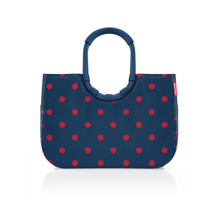 Obrazek Reisenthel Loopshopper L Frame Mixed Dots Red 25 L