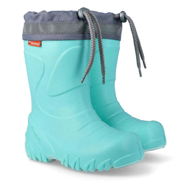 Obrazek Demar Dziecięce buty ocieplane MAMMUT S 0300 M miętowe