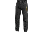 Obrazek Męskie spodnie softshellowe CXS AKRON czarny/żółty