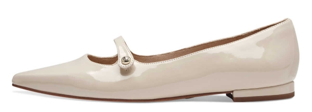 Obrazek Tamaris 1-22101-42-418 Baleriny damskie beżowe