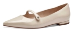 Obrazek Tamaris 1-22101-42-418 Baleriny damskie beżowe