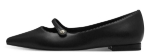 Obrazek Tamaris 1-22101-42-020 Czarne baleriny damskie