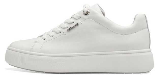 Obrazek Tamaris 1-23736-42-117 Trampki damskie białe