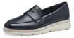 Obrazek Tamaris 1-24720-42-805 Damskie granatowe loafersy