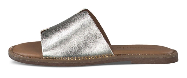 Obrazek Tamaris 1-27135-42-933 Pantofle damskie złote