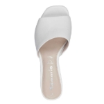 Obrazek Tamaris 1-27204-42-100 Białe kapcie damskie