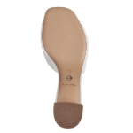 Obrazek Tamaris 1-27204-42-100 Białe kapcie damskie