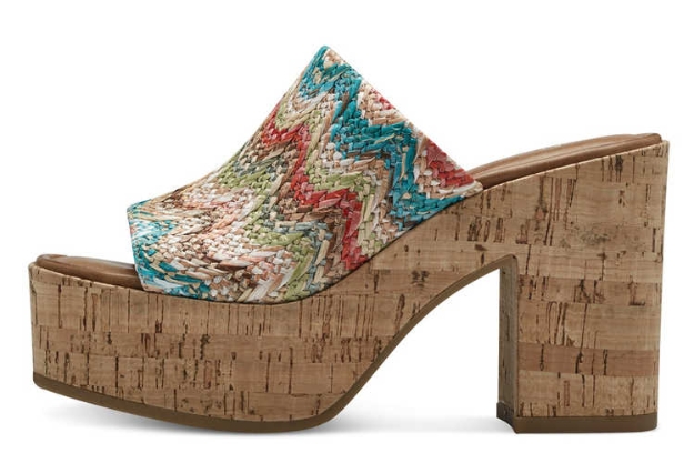 Obrazek Tamaris 1-27227-42-402 Kapcie damskie beżowe