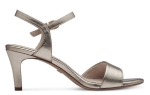 Obrazek Tamaris 1-28008-42-933 Damskie sandały na obcasie złote