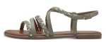 Obrazek Tamaris 1-28101-42-771 Sandały damskie zielone