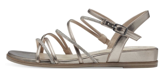 Obrazek Tamaris 1-28103-42-933 Sandały damskie złote