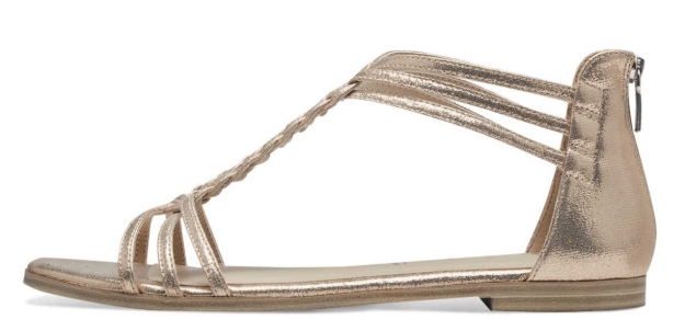 Obrazek Tamaris 1-28144-42-194 Sandały damskie szampańskie