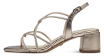 Obrazek Tamaris 1-28236-42-933 Damskie sandały na obcasie złote