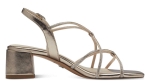 Obrazek Tamaris 1-28236-42-933 Damskie sandały na obcasie złote