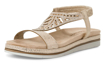 Obrazek Tamaris 1-28247-42-933 Sandały damskie złote
