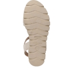 Obrazek Tamaris 1-28712-42-378 Damskie sandały na koturnie beżowe