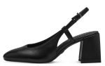 Obrazek Tamaris 1-29621-42-001 Damskie sandały na obcasie czarne