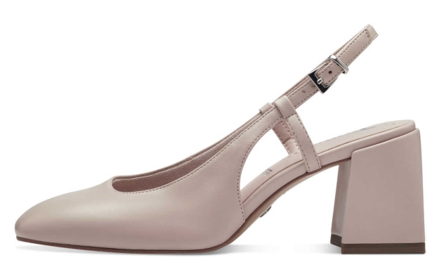 Obrazek Tamaris 1-29621-42-508 Damskie sandały na obcasie beżowe