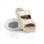 Obrazek Beżowe damskie kapcie zdrowotne Batz Trudi