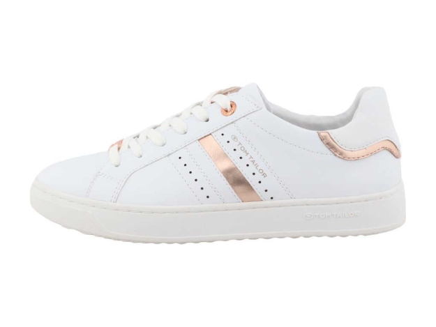 Obrazek Tom Tailor 5390470011 Trampki damskie białe