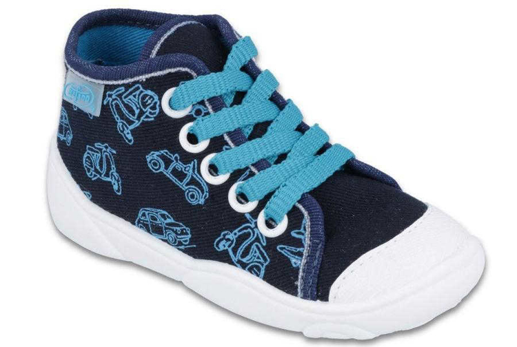 Obrazek BEFADO 2P059 trampki niebieskie samochodowe motocyklowe