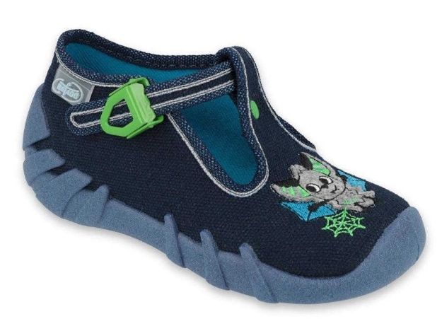 Obrazek Kapcie chłopięce BEFADO 110P388 nietoperz