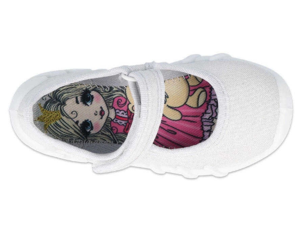 Obrazek BEFADO 109P222 buty dziewczęce srebrne księżniczki