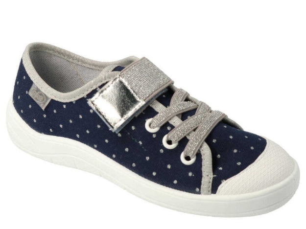 Obrazek BEFADO 251Y180 trampki dziewczęce 1 SZ niebieskie