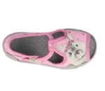 Obrazek Kapcie dziewczęce BEFADO 213P130 różowy króliczek