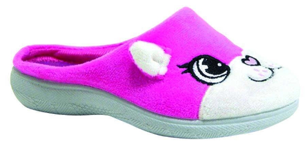 Obrazek BEFADO 709Y001 różowe kapcie dziewczęce Inblu animal