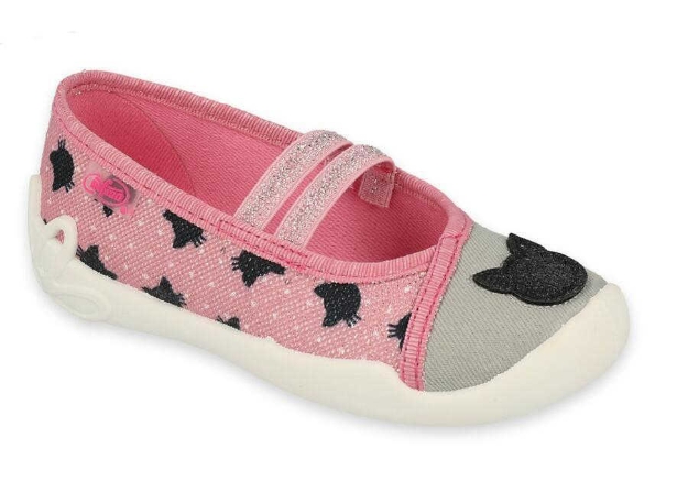 Obrazek BEFADO 116X301 baleriny dziewczęce 2 gumki różowe