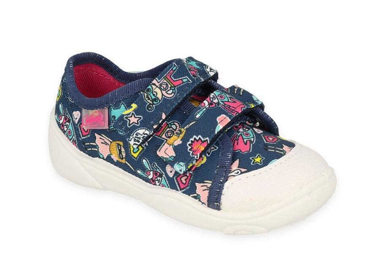 Obrazek BEFADO 907P149 trampki dziewczęce 2SZ wielokolorowe
