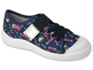 Obrazek BEFADO 351Y004 trampki dziewczęce 1SZ niebieskie skate