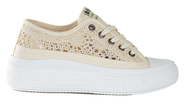 Obrazek Lee Cooper LCW-23-44-1620L Damskie sneakersy w kolorze beżowym