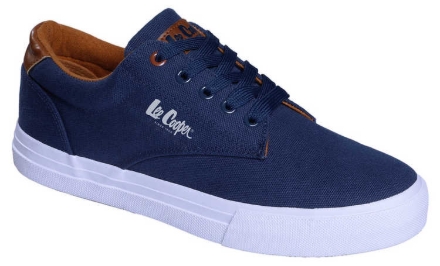 Obrazek Lee Cooper LCW-24-02-2141M Trampki męskie niebieskie