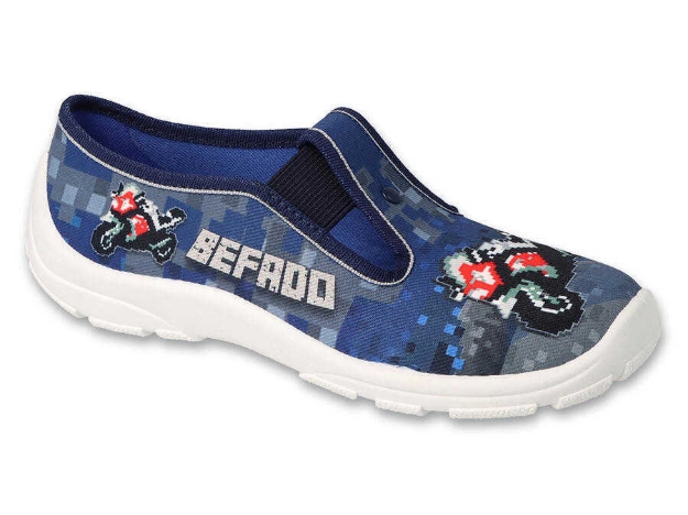 Obrazek Chłopięce kapcie motocyklowe BEFADO 975Y178