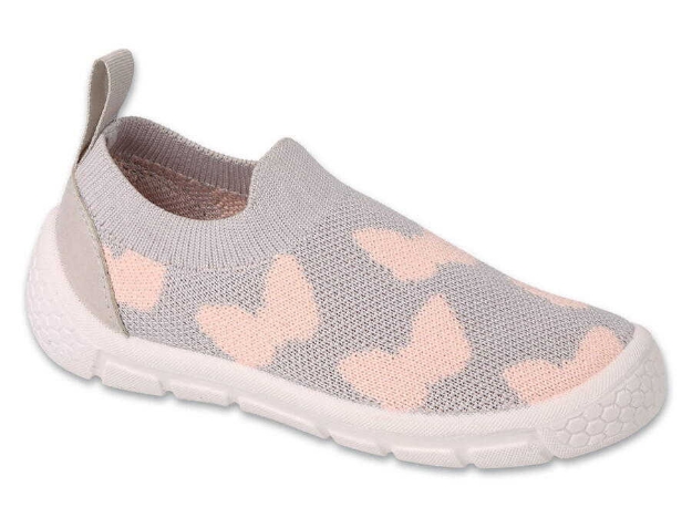 Obrazek BEFADO 102X001 buty dziewczęce HONEY szary