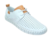 Obrazek Białe skórzane buty damskie Wild 646082