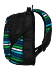 Obrazek Bagmaster BAG 20 C Plecak studencki Niebieski / Zielony / Czarny / Biały 23 L