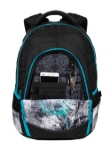 Obrazek Bagmaster DIGITAL 20 B Plecak studencki Turkusowy / Szary / Czarny 23 L