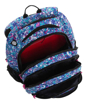 Obrazek Bagmaster ENERGY 20 B Plecak studencki biały/różowy/fioletowy/niebieski 23 l