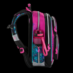 Obrazek Bagmaster GEN 20 A Plecak szkolny różowy/czarny/fioletowy/niebieski 17 l