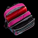 Obrazek Bagmaster GEN 20 A Plecak szkolny różowy/czarny/fioletowy/niebieski 17 l