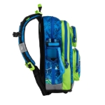 Obrazek Bagmaster GEN 20 B Plecak szkolny niebieski/zielony/czarny 17 l