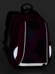 Obrazek Bagmaster MARK 20 A Plecak szkolny różowy / niebieski / turkusowy 19 L