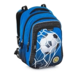 Obrazek Plecak szkolny Bagmaster LUMI 21 B - football blue 23 l